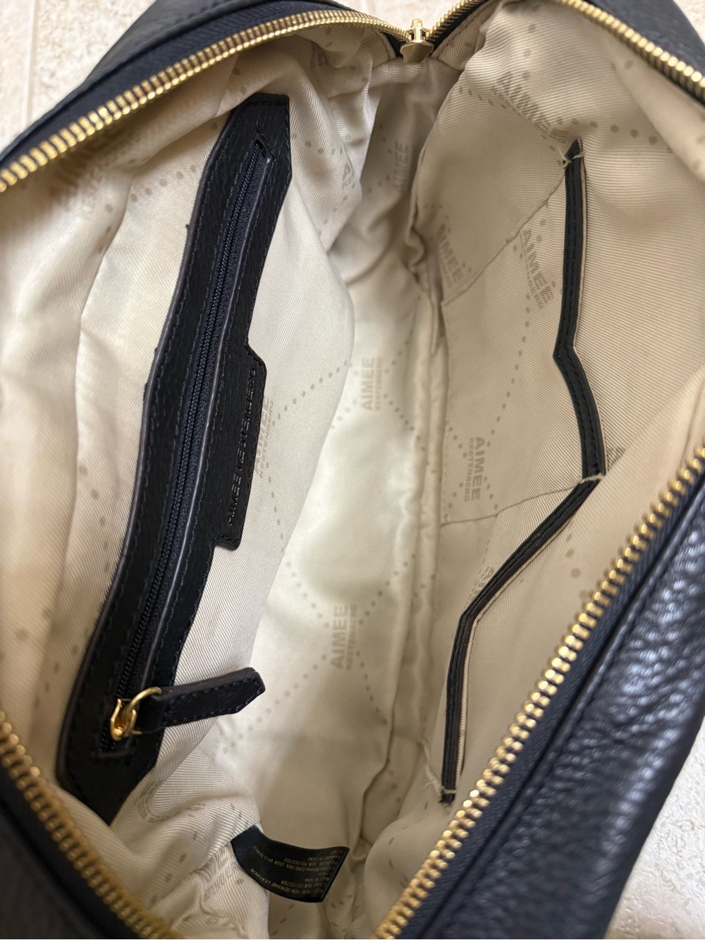 Aimee Kestenberg black leather shoulder bag - Picture 5 of 16